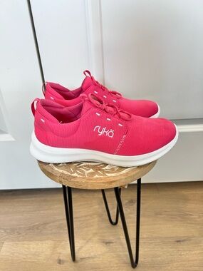 Ryka Recovery Women's Hot Pink Mesh Slip-On Athletic Sneakers